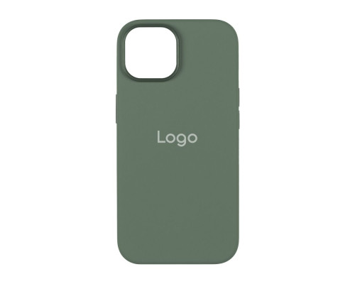 Чохол Silicone Case with MagSafe для iPhone 15 Pro Колір 09.Soft Mint 2020000405559