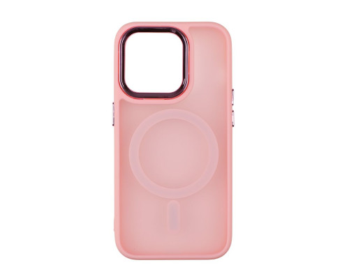 Чохол TPU+PC Space Magnetic Color with Magsafe для iPhone 14 Pro Max Колір Pink 2020000375098