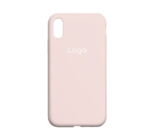 Чохол Silicone Case Full Size (AA) для iPhone X/Xs Колір 81.Chalk Pink 2020000359609