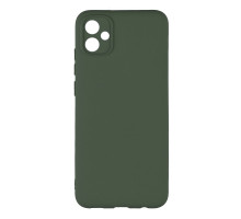 Чохол Silicone Cover Full Camera (A) для Samsung Galaxy A04e (A042) Колір 71.Dark Green 2020000378419