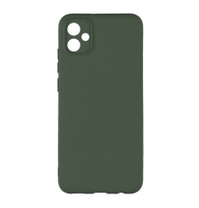 Чохол Silicone Cover Full Camera (A) для Samsung Galaxy A04e (A042) Колір 71.Dark Green 2020000378419