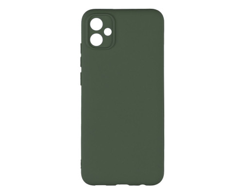 Чохол Silicone Cover Full Camera (A) для Samsung Galaxy A04e (A042) Колір 71.Dark Green 2020000378419