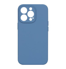 Чохол Silicone Case Full Camera no logo для iPhone 13 Pro Max М'ята упаковка Колір 24, Azure з гравіюванням 2020000389309