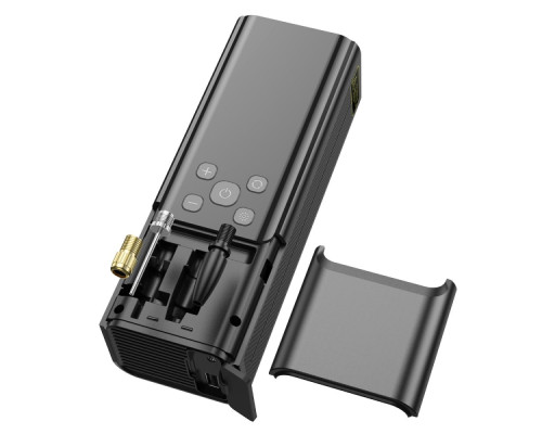 Автомобільний компресор Hoco ZP7 5000mAh Колір Чорний 6942007614511 ma33244_3869371