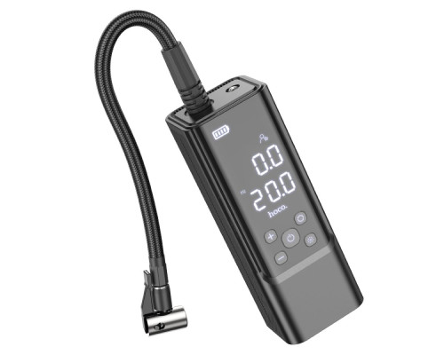 Автомобільний компресор Hoco ZP7 5000mAh Колір Чорний 6942007614511 ma33244_3869371