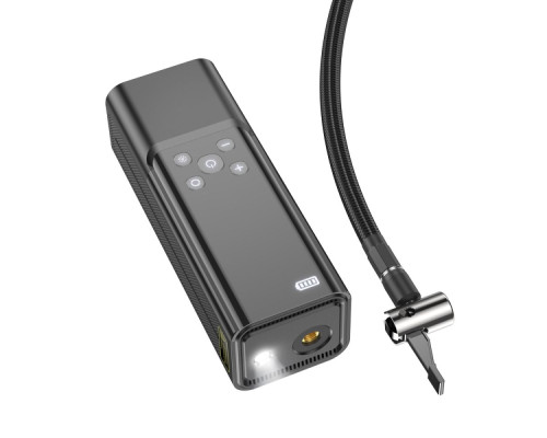 Автомобільний компресор Hoco ZP7 5000mAh Колір Чорний 6942007614511 ma33244_3869371