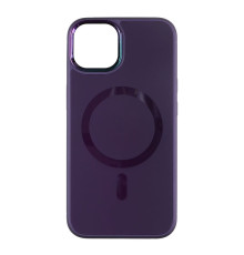 Чохол AG-Glass Chrome Camera with Magsafe для Iphone 15 Pro Колір Purple 2020000398974