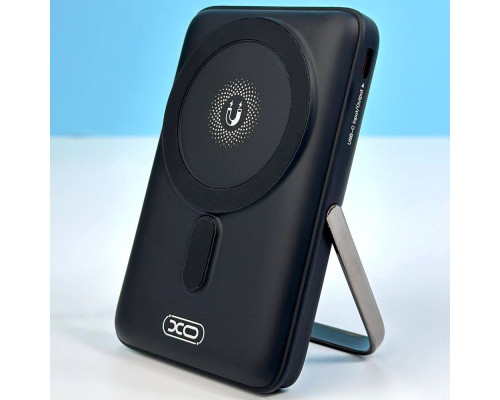 Універсальна Мобільна Батарея Power Bank XO PR233 PD30W Magnetic wireless 15W Type-C with U-shaped holder 10000mAh Колір Чорний 6920680851515 ma34900_3344263