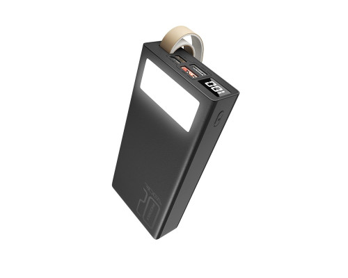 Універсальна Мобільна Батарея Power Bank Ridea RP-D20L+ Phoenix20+ PD/QC 3.0 20W digital display + lamp 20000 mAh Колір Чорний 6902014450458 ma33340_3748620