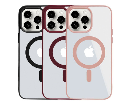 Чохол NEW TPU Color with Magsafe для iPhone 14 Pro Max Колір Black 2020000401445 ma34748_3342663