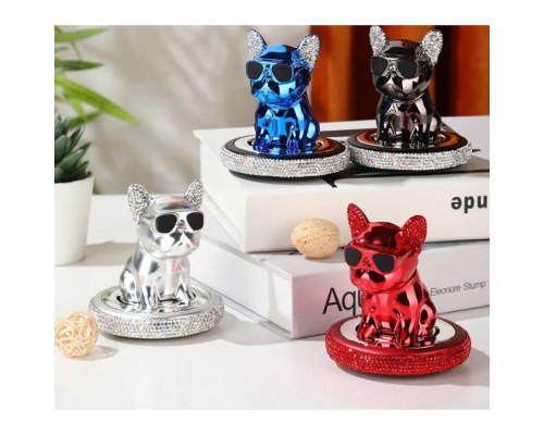 Ароматизатор Diamond French Bulldog Колір Срiбло 2020000486596 ma36105_3606705