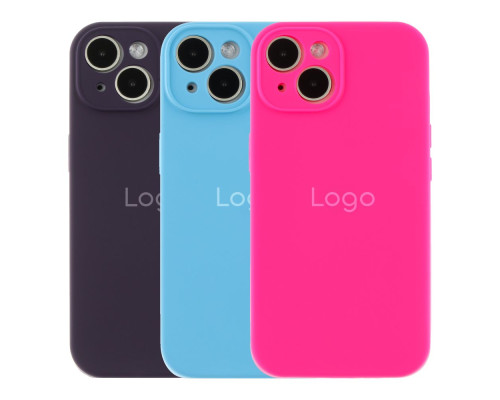 Чохол Silicone Case Full Size with Frame для iPhone 15 Колір 03.Royal blue 2020000482178 ma32785_3338441