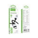 Кабель USB Hoco X110 Type-C to Type-C 60W Колір Чорний 6942007646826 ma36887_3609473