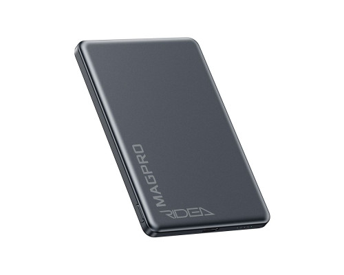 Мобільна Батарея Ridea RP-M5 MAGPRO QC/PD 20W, QI 15W with Magnetic 5000mAh Колір Титан 6902013395460 ma35359_3748721