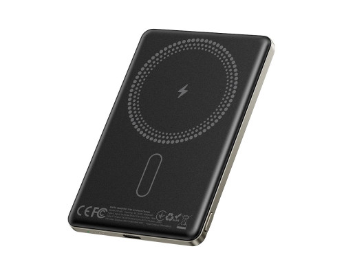 Мобільна Батарея Ridea RP-M5 MAGPRO QC/PD 20W, QI 15W with Magnetic 5000mAh Колір Титан 6902013395460 ma35359_3748721
