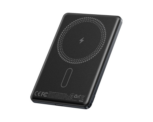 Мобільна Батарея Ridea RP-M5 MAGPRO QC/PD 20W, QI 15W with Magnetic 5000mAh Колір Титан 6902013395460 ma35359_3748721