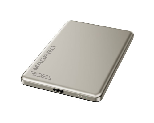 Мобільна Батарея Ridea RP-M5 MAGPRO QC/PD 20W, QI 15W with Magnetic 5000mAh Колір Титан 6902013395460 ma35359_3748721