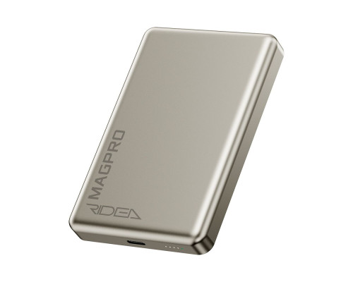 Мобільна Батарея Ridea RP-M10 MAGPRO QC/PD 20W, QI 15W with Magnetic 10000mAh Колір Титан 6902013395484