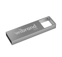 USB флеш-накопичувач Wibrand 16gb Shark Колір Срібло 4820124231588