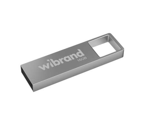 USB флеш-накопичувач Wibrand 16gb Shark Колір Срібло 4820124231588