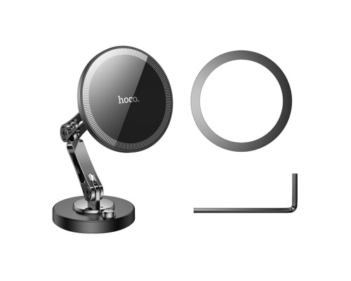 Автотримач Hoco H50 Magnetic Ring Колір Сiрий 6942007623476 ma34543_3342111