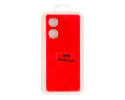 Чехол Silicone Cover Full Camera (A) для Oppo A60 4G Колір 14.Red 2020000432333