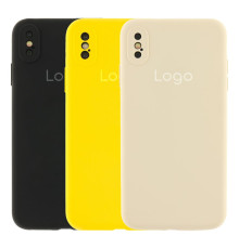 Чохол Silicone Case Full Size with Frame для iPhone X/Xs Колір 45.Army Green 2020000444374