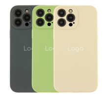 Чохол Silicone Case Full Size with Frame для iPhone 13 Pro 27.Peach ma31933_3338383 2020000444688