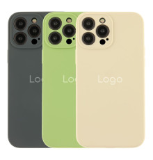 Чохол Silicone Case Full Size with Frame для iPhone 13 Pro Колір 27.Peach 2020000444688 ma31933_3338383