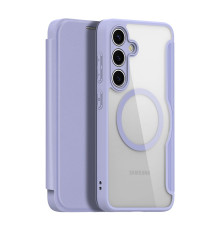 Чохол-книжка Dux Ducis Skin X Pro with MagSafe для Samsung S24 5G (S921) Колір Purple 6934913021644