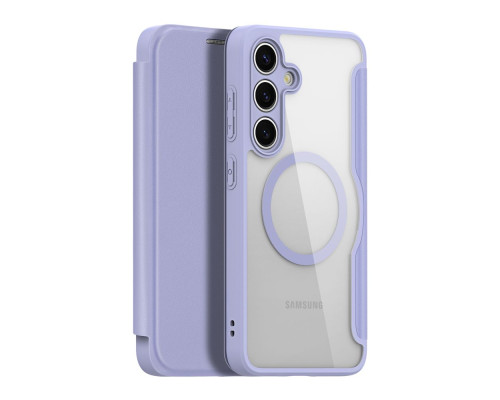 Чохол-книжка Dux Ducis Skin X Pro with MagSafe для Samsung S24 5G (S921) Колір Purple 6934913021644