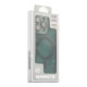 Чохол TPU+PC Magnetic Matte Camera Lens with Magsafe для iPhone 15 Pro Колір Dark Green 2020000437611