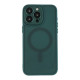 Чохол TPU+PC Magnetic Matte Camera Lens with Magsafe для iPhone 15 Pro Колір Dark Green 2020000437611