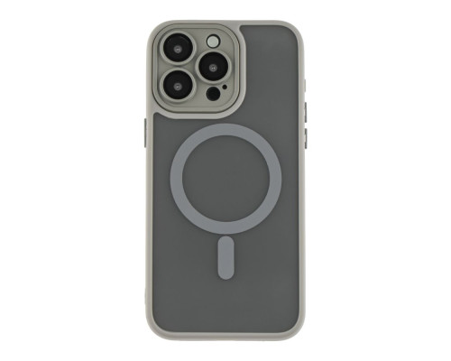 Чохол TPU+PC Magnetic Matte Camera Lens with Magsafe для iPhone 15 Pro Колір Dark Green 2020000437611