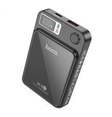 Універсальна Мобільна Батарея Power Bank Hoco DB40 River magnetic Wireless charging 5000mAh Колір Чорний 6942007606585 ma34737_3342518