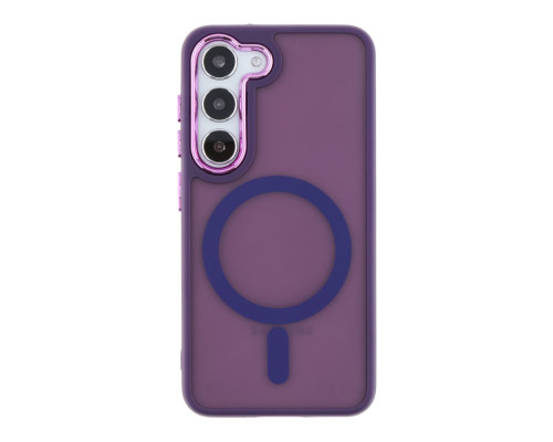 Чохол TPU+PC Space Magnetic Color with Magsafe для Samsung Galaxy S23 5G (S911) Колір Grey 2020000437093 ma35375_3345906