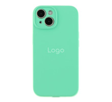 Чохол Silicone Case Full Size with Frame для iPhone 16 47.Spearmint ma35899_3605639 2020000440345