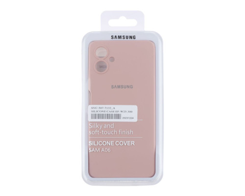 Чохол Liquid Silicone (AA) Full Camera для Samsung Galaxy A06 (A065) Колір 18.Black 2020000440147 ma35895_3605597