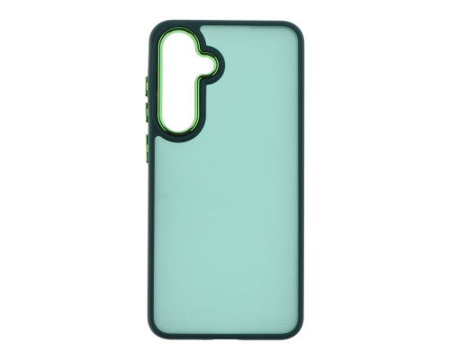 Чохол TPU+PC Space II Color Matte для Samsung Galaxy S24 Ultra 5G (S928) Колір Green 2020000442974