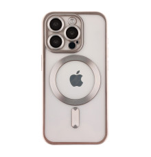 Чохол TPU Metallic Chrome Full Camera with Magsafe для iPhone 16 Pro Колір Titan 2020000451280 ma36190_3606943