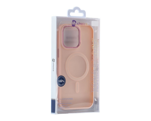 Чохол TPU+PC Goldencis Matte with MagSafe для iPhone 16 Pro Max Колір Black 2020000444756 ma34880_3343982