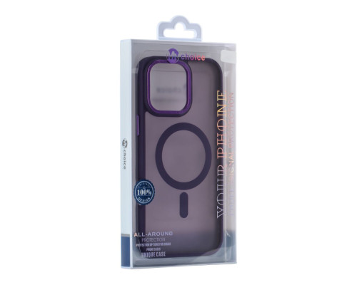 Чохол TPU+PC Goldencis Matte with MagSafe для iPhone 16 Pro Max Колір Black 2020000444756 ma34880_3343982