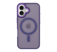 Чохол TPU+PC Goldencis Matte with MagSafe для iPhone 16 Plus Колір Purple 2020000444831