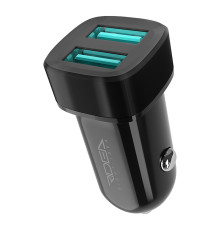 Автомобільний Зарядний Пристрій Ridea RCC-21012 Grand 2USB 2.4 A Колір Чорний 6902013730230