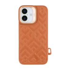 Чохол Kajsa Briquette Collection Rhombus with MagSafe для iPhone 16 Колір Brown 2020000457985 ma36171_3606852