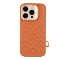 Чохол Kajsa Briquette Collection Rhombus with MagSafe для iPhone 16 Pro Max Brown ma36173_3606862 2020000457886