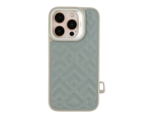 Чохол Kajsa Briquette Collection Rhombus with MagSafe для iPhone 16 Pro Max Колір Brown 2020000457886 ma36173_3606862