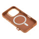 Чохол Kajsa Briquette Collection Rhombus with MagSafe для iPhone 16 Pro Max Колір Brown 2020000457886 ma36173_3606862