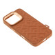 Чохол Kajsa Briquette Collection Rhombus with MagSafe для iPhone 16 Pro Max Колір Brown 2020000457886 ma36173_3606862