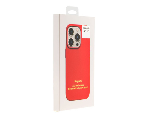 Чохол Silicone Case Metal Buttons (AA) для iPhone 15 Pro Колір Red 2020000453048 ma36095_3606651